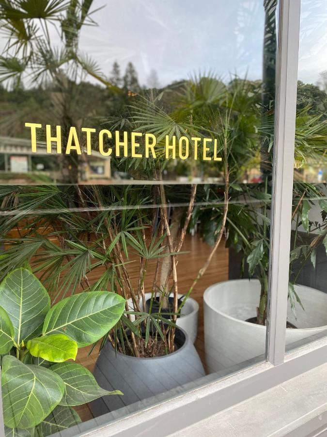Thatcher Hotel Hopland Exteriér fotografie